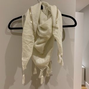 American eagle scarf. One size. White